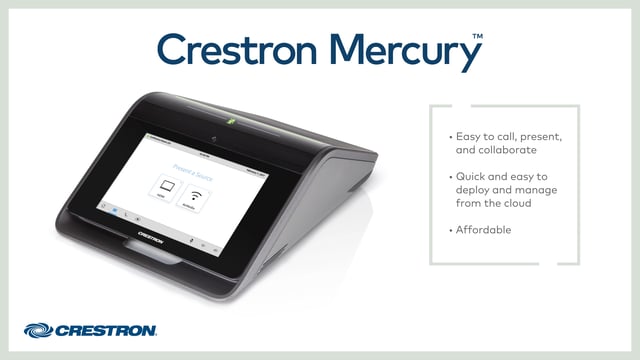 Crestron Mercury