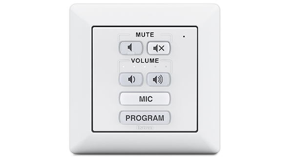 Audio Control Panel with 6 Buttons – Flex55 and EU
