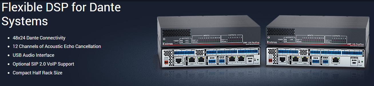 Extron dmp 128 flexplus Extron dmp 128 flexplus
