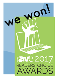 Infocomm 2017 rAVE readers choice award